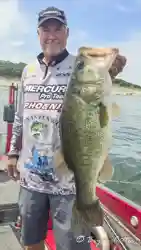 Me with an 8-05 lb Lake Travis Hawg!